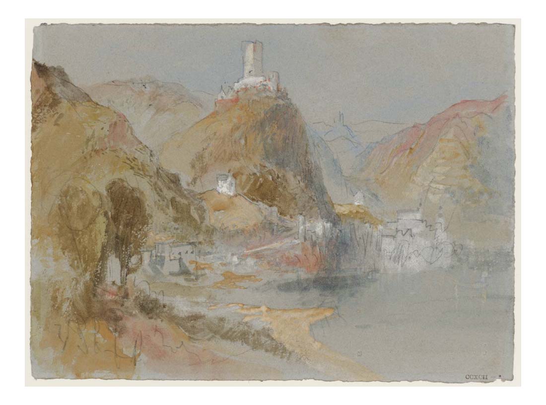 Cochem from the South, 1840 by John Mallord William Turner RA