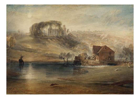 Colchester, 1826 by John Mallord William Turner RA, 12x8"(A4) Poster