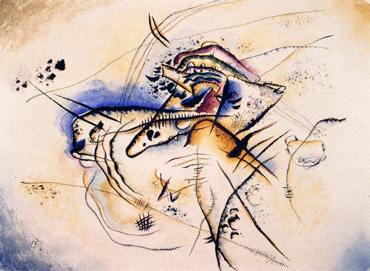 Composition - 1916 by Wassily Kandinsky, 16x12"(A3) Poster Print