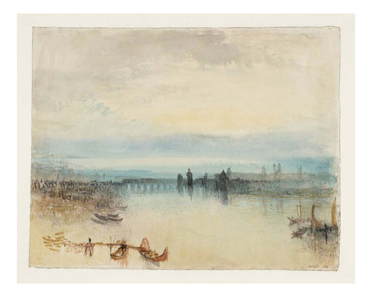 Constance, Sample Study, 1841-42 by John Mallord William Turner RA, 12x8"(A4) Poster
