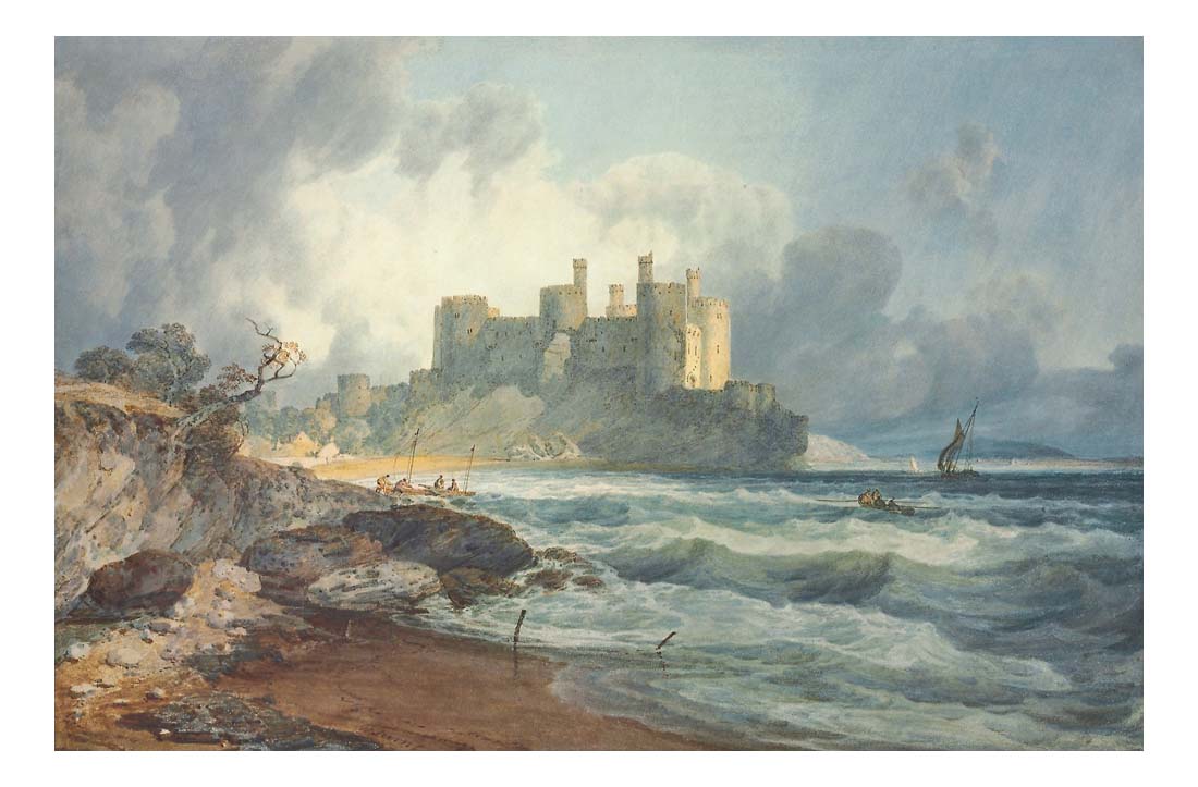 Conway Castle, North Wales by John Mallord William Turner RA