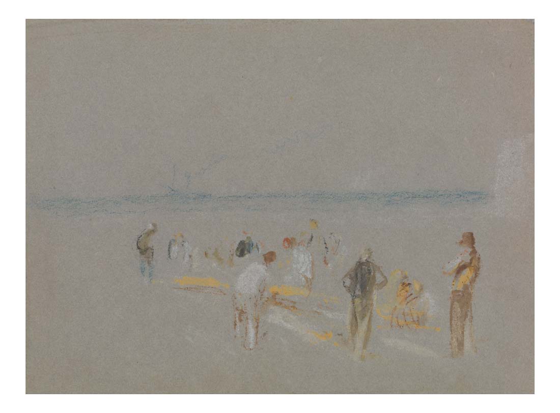 Cricket on the Goodwin Sands by John Mallord William Turner RA