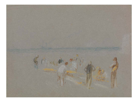 Cricket on the Goodwin Sands by John Mallord William Turner RA