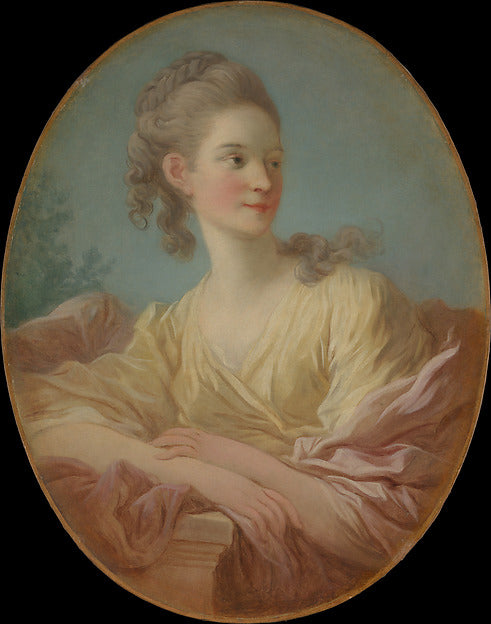 Madame la Marquise de Pompadour , After François Boucher:Un -16x12"(A3) Poster