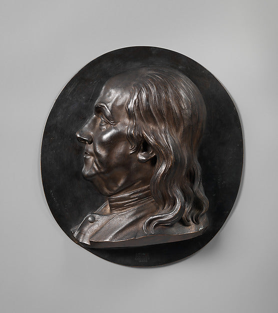 Benjamin Franklin 1852-Henry Kirke Brown, Poster Print - Wall Art