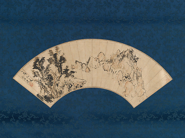 Preparing Tea by a Mountain Gorge 1825-Aoki Mokubei,  Poster Print