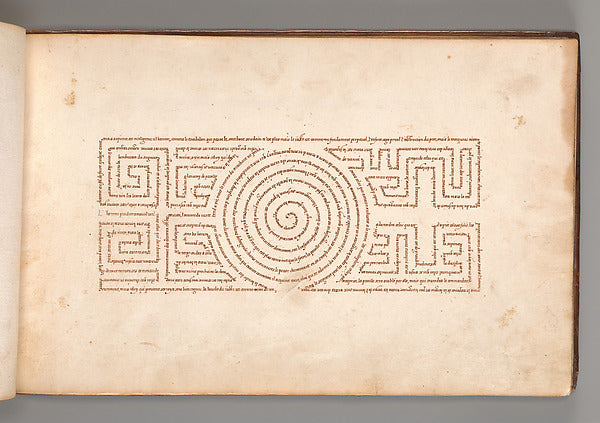 Anonymous French or Flemish:Album with Examples of Calligrap-16x12"(A3) Poster