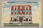 :Hotel Poultney Poultney Vermont 1900s–1930s-16x12"(A3) Poster