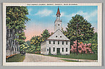 :Old Midway Church Midway Georgia Near Savannah Georgia 1900-16x12"(A3) Poster
