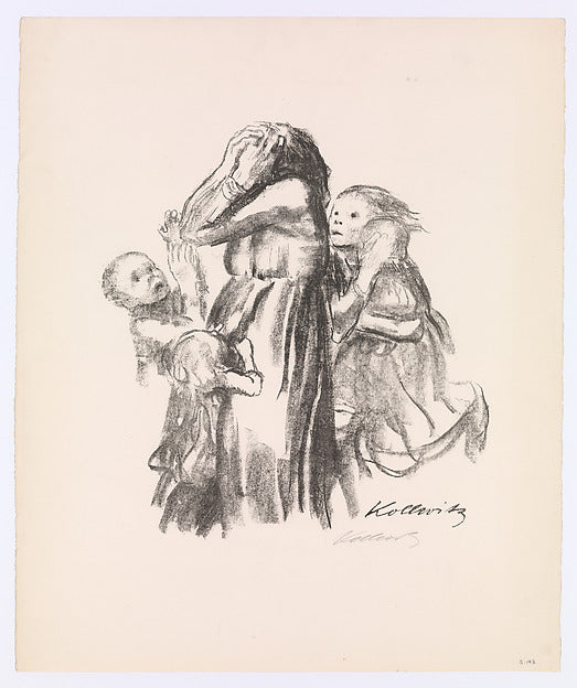 Killed in Action  1920-Käthe Kollwitz  1867–1945 Moritzburg),  Poster Print