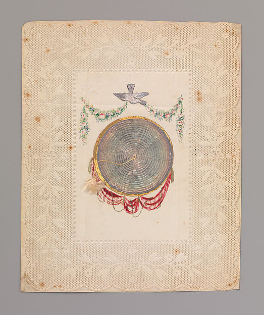 Anonymous, British, 19th century:Metallic Double Cobweb Vale-16x12"(A3) Poster
