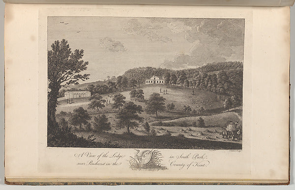 Thomas Milton:A View of the Lodge in the South Park near Pen-16x12"(A3) Poster