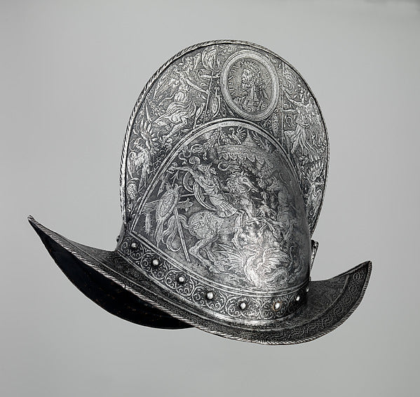 Comb Morion c1560–65,  Poster Print Wall Art