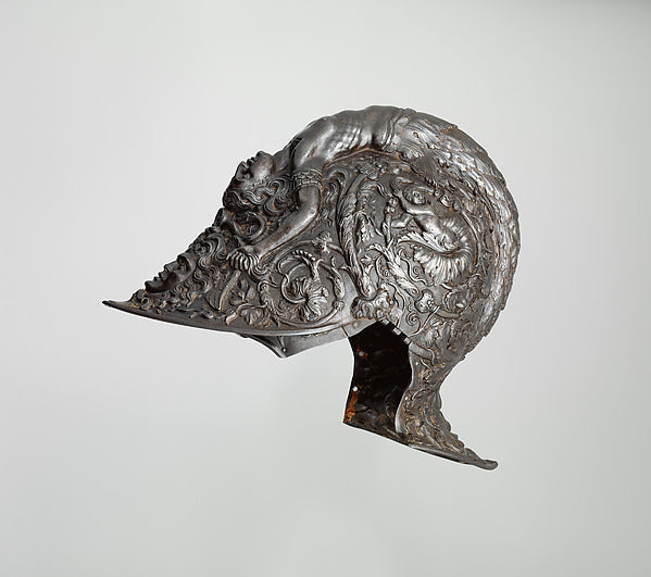 Burgonet dated 1543,  Poster Print Wall Art