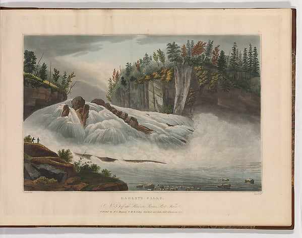 after William Guy Wall ):Hadley's Falls 1821–22-16x12"(A3) Poster