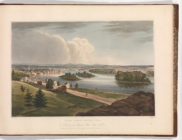 after William Guy Wall ):Troy from Mount Ida 1821–22-16x12"(A3) Poster