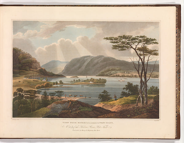 after William Guy Wall ):View from Fishkill Looking To West--16x12"(A3) Poster