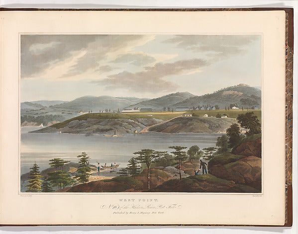 after William Guy Wall ):West Point 1825-16x12"(A3) Poster