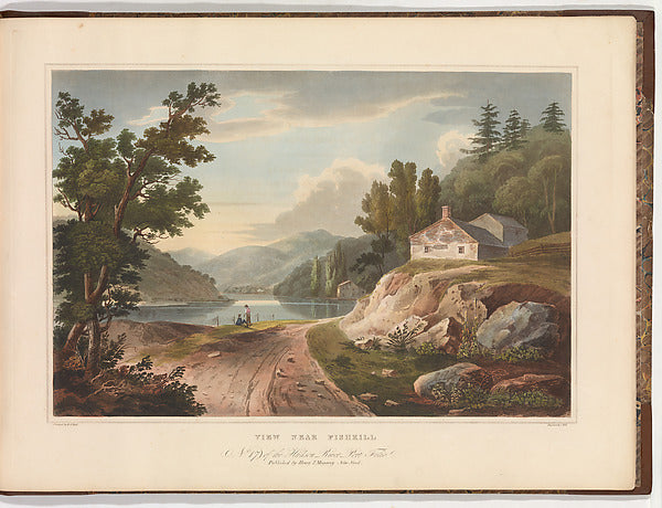 after William Guy Wall ):View Near Fishkill 1823–24-16x12"(A3) Poster