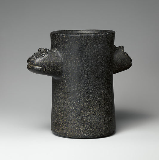 :Vessel with feline effigy handles 500 B.C.–A.D. 500-16x12"(A3) Poster