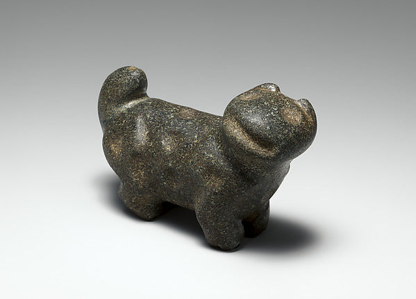 :Sculpture in the shape of a feline 500 B.C.–A.D. 500-16x12"(A3) Poster