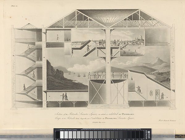 Plans  And Views in Perspective. With Descriptions  Of Buildin, Poster Print