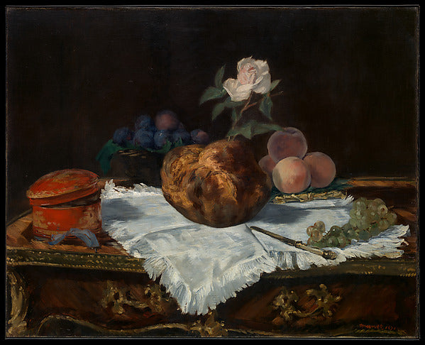 Édouard Manet:The Brioche 1870-16x12"(A3) Poster