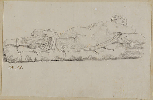 Jacques Louis David:Hermaphrodite c1780 or c1810-16x12"(A3) Poster