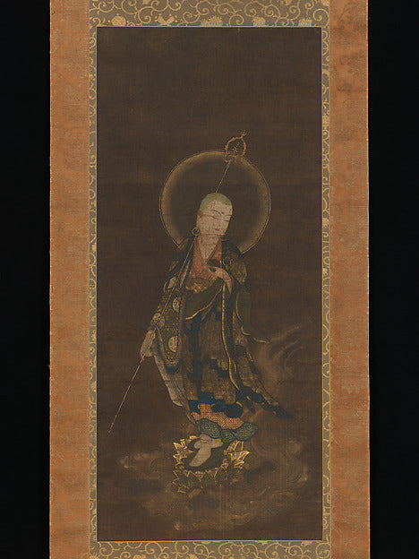 ,Mikaeri Jiz Bosatsu 14th cent-Unidentified Artist,Japan ukiyo-e Period Image,16x12"(A3) Poster