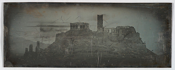 Joseph-Philibert Girault de Prangey:49. Athènes. Acropole. C-16x12"(A3) Poster