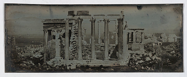 Joseph-Philibert Girault de Prangey:62. Athènes. Temple de M-16x12"(A3) Poster