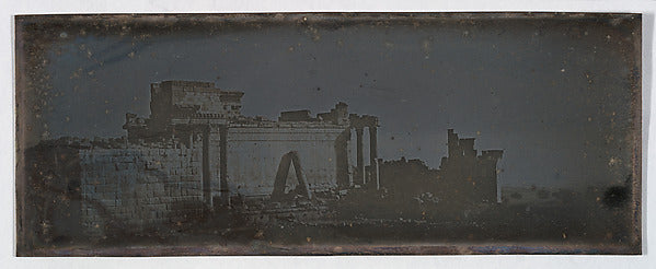 Joseph-Philibert Girault de Prangey:[Baalbek Syria] 1842–44-16x12"(A3) Poster