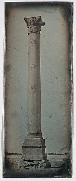 Joseph-Philibert Girault de Prangey:68. Alexandrie. Colonne -16x12"(A3) Poster
