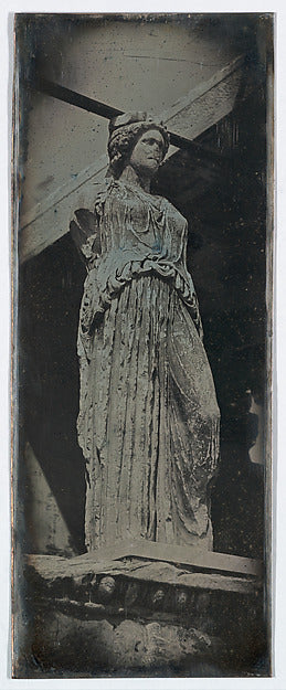 Joseph-Philibert Girault de Prangey:56. Athènes. Caryatides.-16x12"(A3) Poster