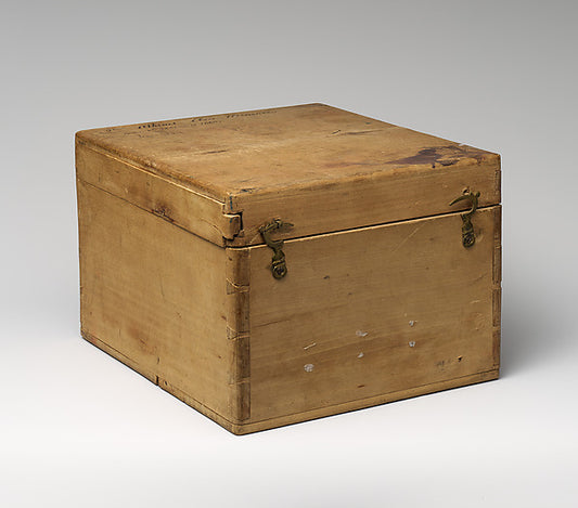 :[Girault de Prangey Daguerreotype Plate Box] c1840s-16x12"(A3) Poster