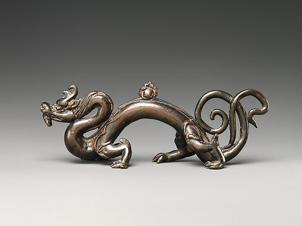 :Brush Rest in the Form of a Dragon 15th century-16x12"(A3) Poster