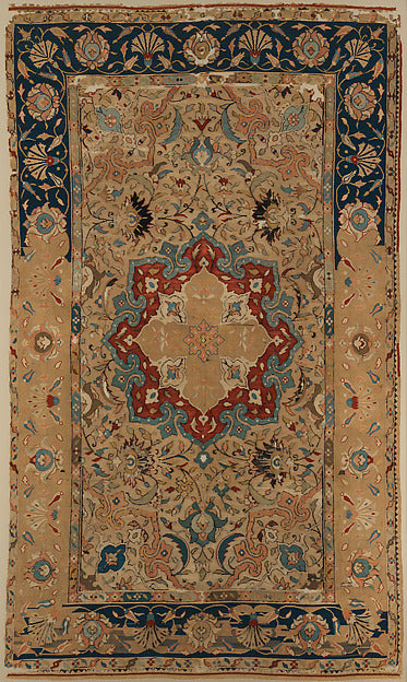 :Carpet late 16th–early 17th century-16x12"(A3) Poster