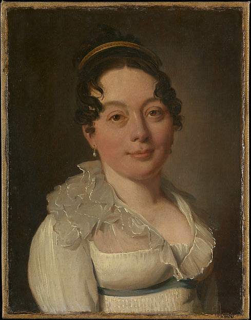 Louis Léopold Boilly:Portrait of a Woman -16x12"(A3) Poster