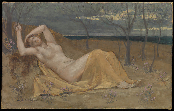 Pierre Puvis de Chavannes:Tamaris c1886–87-16x12"(A3) Poster