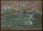 Claude Monet:Rapids on the Petite Creuse at Fresselines 1889-16x12"(A3) Poster