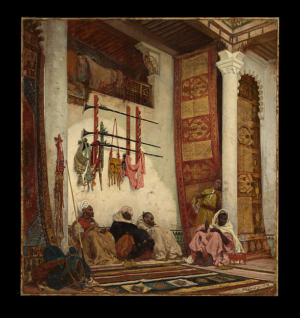 Georges Clairin:The Opium Smokers 1872-16x12"(A3) Poster