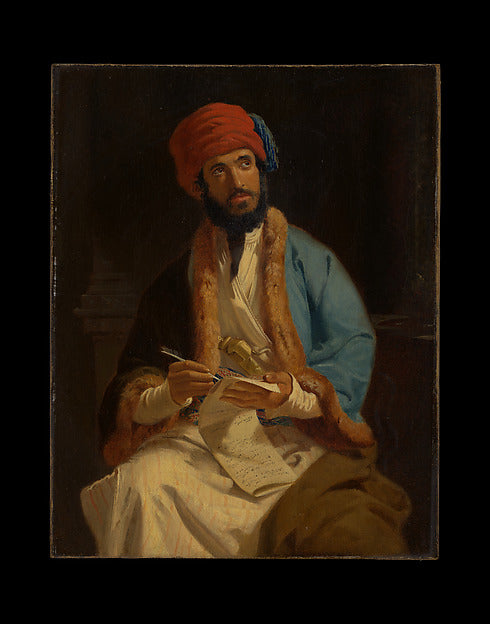 German Painter:The Arab Sage -16x12"(A3) Poster