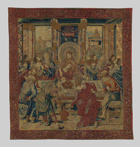Designed by Bernard van Orley , Probably woven by Pieter de -16x12"(A3) Poster