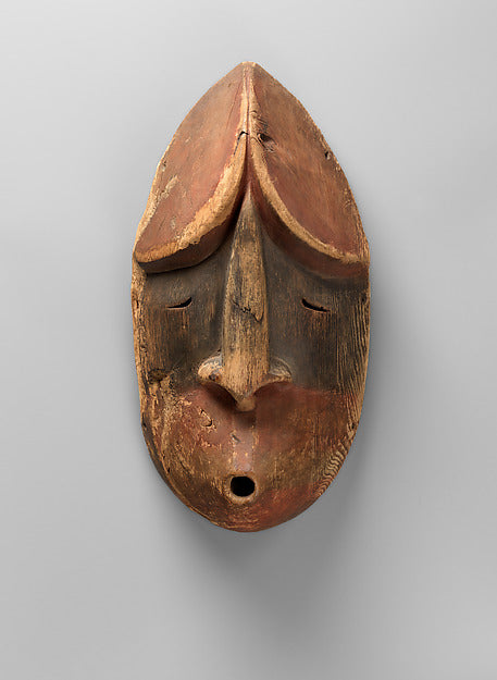 Unrecorded Alutiiq, Kodiak, or Afognak Artist:Mask c1870-16x12"(A3) Poster