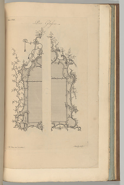 A General System of Useful and Ornamental Furniture... 1759-17,16x12"(A3)Poster