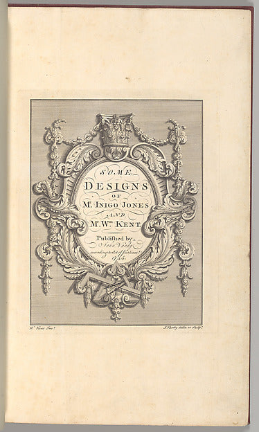 Some Designs of Mr. Inigo Jones and Mr. William Kent 1744-Engr, Poster Print