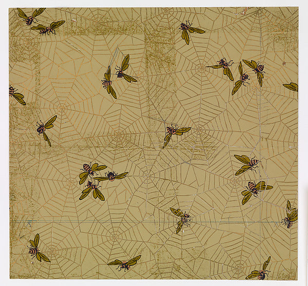 Candace Wheeler:Spider Web 1827–1923-16x12"(A3) Poster