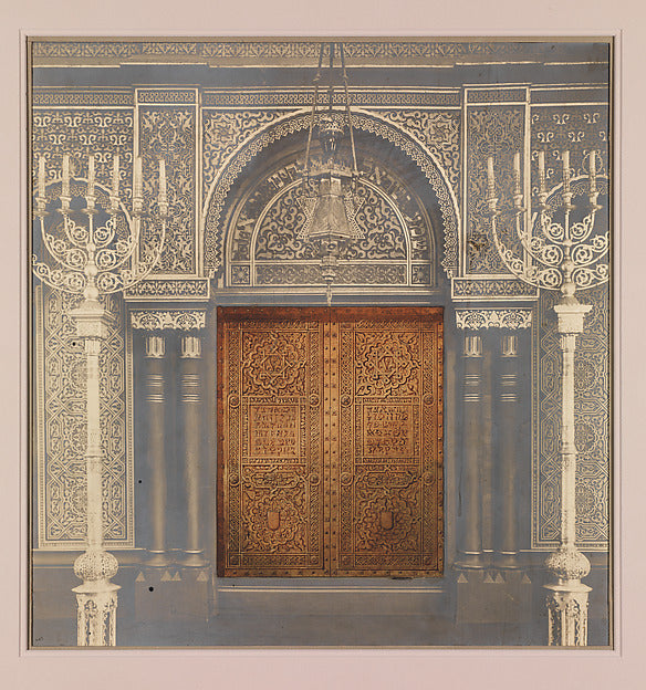 Design for Ark Doors  Temple Emanu-El  New York 1910 Tiffany S,  Poster Print Wall Art