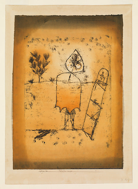Paul Klee , Münchenbuchsee 1879–1940 Muralto-Locarno):Winter-16x12