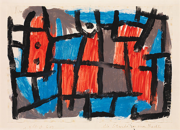 Paul Klee , Münchenbuchsee 1879–1940 Muralto-Locarno) - The Ho, Poster Print Wall Art